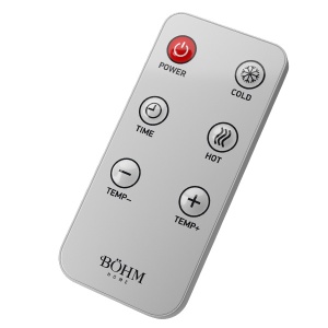 Aeroterma de perete BH2000 BÖHM , doua trepte de putere 1000/2000W, Timer 1-12 H , suprafata de incalzire 20-25 m² - Img 4