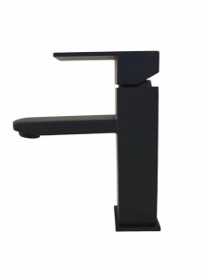 Baterie bucatarie MIXXUS KUB-001 BLACK din otel inoxidabil, Monocomanda, Racorduri incluse - Img 3