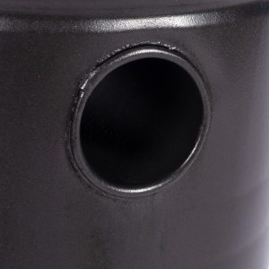 Burlan recuperator caldura, rotund, 130 mm, Gri mat - Img 3