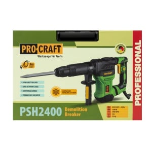Ciocan demolator PROCRAFT PSH2400, 1300 W, 18J, 3900 BPM - Img 10