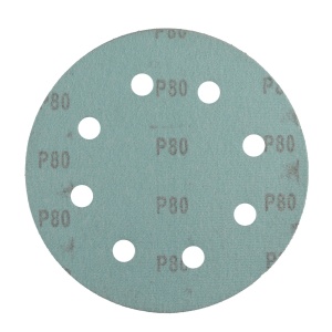 Disc abraziv pentru slefuitor cu excentric KB180.80 PROCRAFT (Set 10 buc) Diametru: 180 mm, Granulatie: P80 - Img 4