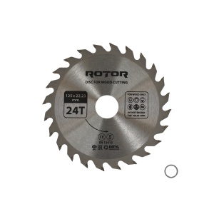 Disc taiat lemn ROTOR 125*22,23 24T - Img 2