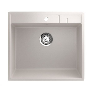 ES-15-331 chiuveta compozit, alb-crem ECOSTONE - Img 2