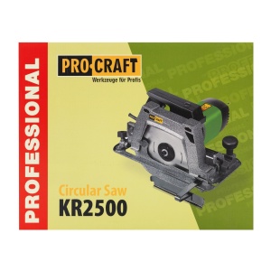 Fierastrau circular electric PROCRAFT KR2500 , 2500 W , 5500 rpm - Img 9