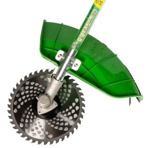 Motocoasa (Trimmer) electrica Micul Fermier 2x20V, 2 acumulatori 4Ah, maner dublu, motor fara perii - Img 3