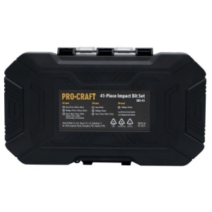 Set biti de impact PROCRAFT IBS-41 , 41 piese - Img 2