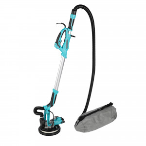 Slefuitor pentru perete extensibil cu aspirator Ø215 750W DETOOLZ DZ-C200 - Img 2