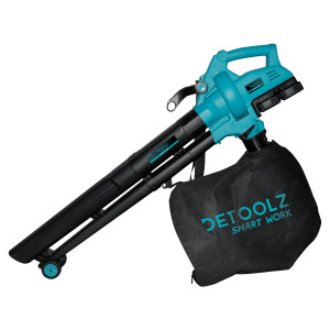 Suflanta Aspirator 40L pe acumulator 210km/ora 18V DETOOLZ DZ-SE208 - Img 2