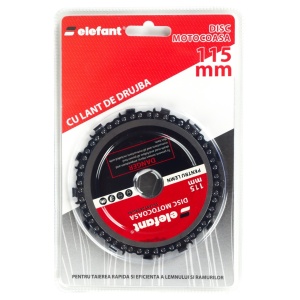 Disc flex cu lant de drujba 115 mm ELEFANT - Img 2