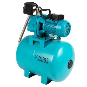 Hidrofor Detoolz 1.1 kW, debit maxim 2480lh, inaltime maxima de pompare 45m, corp pompa fonta, butelie 50L, ejector - Img 2