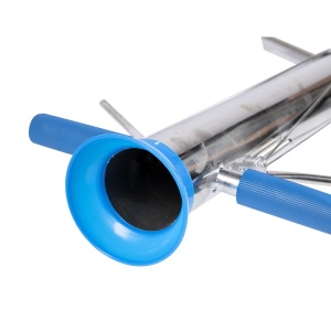 Plantator inox cu 2 manere si pedala - Img 3
