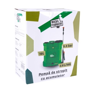 Pompa de stropit cu acumulator, Micul Fermier 10L - Img 2