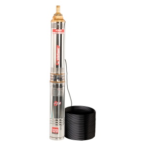 Pompa submersibila ELEFANT 4QJD2/8, 1100W, 8 turbine, 66 l/min, inaltime refulare 55 m