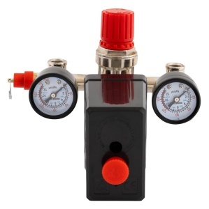 Presostat cu manometre pentru compresor ROTOR SP032, 220 V, 0-170 psi