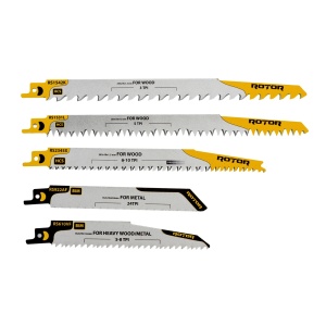 Set 5 Panze fierastrau sabie pentru Lemn/Metal ROTOR RSS2 - Img 3
