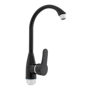 Baterie bucatarie din plastic PLAMIX Mario-011 Black - Img 6