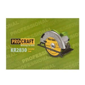 Circular electric de mana Procraft KR2830, 2.8 kW, 235 mm, 4500 rot/min - Img 8