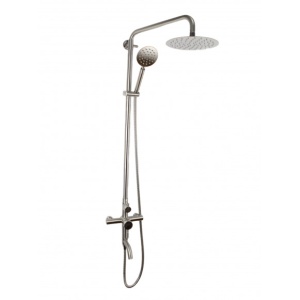 Coloana de dus Mixxus SUS-009-J, 120 cm baterie si para, monocomanda, furtun flexibil - Img 9