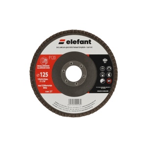disc lamelar ELEFANT 125*22,2 P 120 T27 - Img 2