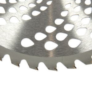 Disc motocoasa Micul Fermier, 40T, vidia, grosime 1mm, Ø255mm - Img 2