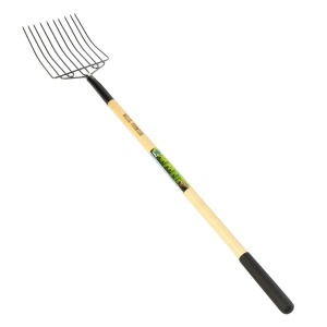 Furca gunoi grajd, 10 dinti, maner lemn, 1600mm - Img 5