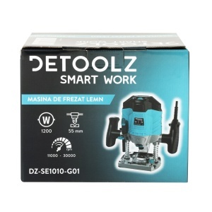 Masina de frezat lemn, Detoolz, 1200W 55mm, variator - Img 6