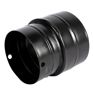 Reductie burlan pentru soba, 120mm, ø130mm, Gri Mat - Img 2