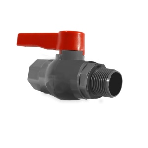 Robinet apa filet interior-exterior PLAMIX PVM - 2" PVC - Pachet 4 bucati - Img 2
