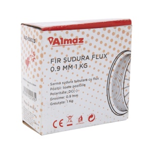 Sarma de sudura Almaz, cu flux, Ø0.9mm, greutate 1 Kg - Img 2