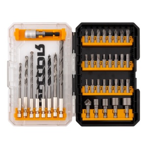 Set biti, tubulare si burghie, 38 piese ROTOR RBB38 - Img 5