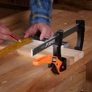 WC-LF920 WELLCUT Clemă cu pârghie tip TRIGGER 90×200 mm, Forță de strângere 70 kg - Img 4