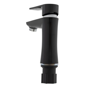 Baterie baie din plastic, PLAMIX Oscar-001 negru - Img 2