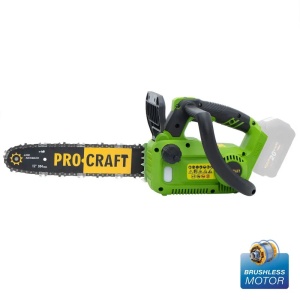 Fierăstrău cu lanț și acumulator PROCRAFT PKA42Li Brushless,20V / 2Ah, NU VINE INSOTIT DE ACUMULATOR /INCARCATOR - Img 8