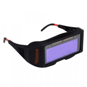Ochelari pentru sudura cu inchidere automata, incarcare solara DIN16 ALMAZ - Img 1