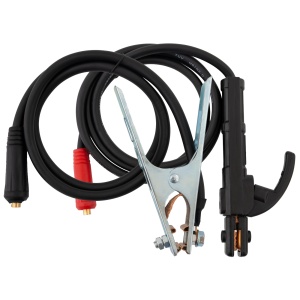 Set cablu cu cleste de sudura cablu cu cleste de masa,16 mm2 , 300A - Img 2