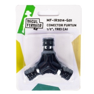Conector furtun Micul Fermier, 1/2", cu 3 cai G01 - Img 2