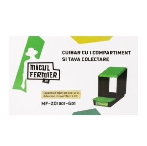 Cuibar Micul Fermier, 1C, cu tava de colectare - Img 4