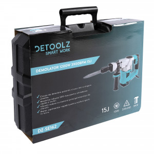 Demolator 1200W 3900bpm 15J DETOOLZ DZ-SE162 - Img 2