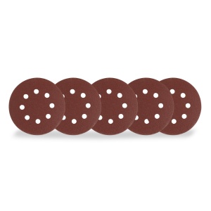 Disc abraziv pentru slefuitor cu excentric ROTOR 125 P80 - Pachet 5 bucati - Img 2