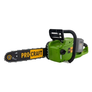 Drujba pe acumulator PROCRAFT PCA40/2, 20 V, 160 W, lama 14"/35 cm, fara acumulator si incarcator