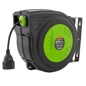 EK25N Cablu prelungitor cu tambur automat 25 metri PROCRAFT - Img 5