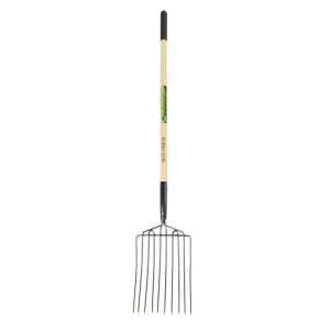 Furca gunoi grajd, 10 dinti, maner lemn, 1600mm - Img 4