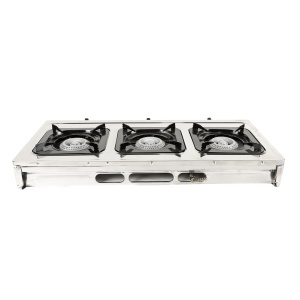 Mini aragaz portabil, Detoolz, 8.4kW, 3 ochiuri, Piezo