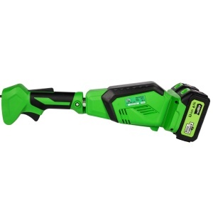 Motocoasa (Trimmer) electrica Micul Fermier 2x20V, 2 acumulatori 4Ah, maner simplu, motor fara perii - Img 5
