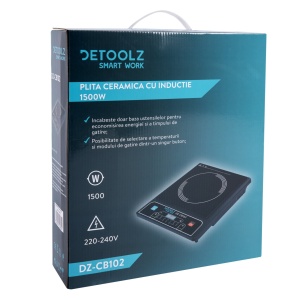 Plita ceramica cu inductie 1500W - Img 2