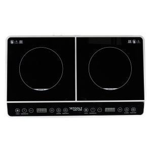 Plita ceramica dubla Detoolz, inductie, 3000W 8NT - Img 4