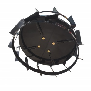 Set roti metalice 470x195 cu manicot, diametru ax 33mm, Elefant - Img 12