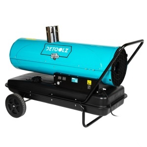 Tun de caldura Detoolz 30 kW, cos evacuare, combustibil motorina, capacitate rezervor 55L, cu roti - Img 2
