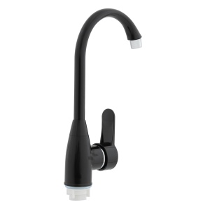 Baterie bucatarie din plastic PLAMIX Mario-011 Black - Img 7