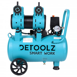 Compresor fara ulei 1500W, 30L DETOOLZ DZ-C266 - Img 4